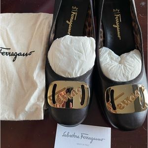 Salvatore Ferragamo Shoes- Gently used - comes with Box and Shoe-bag
